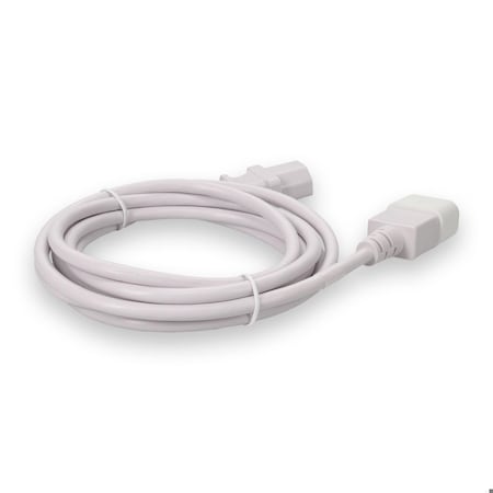 Add-On 6FT C13/C14 PWR CBL 100-250V 10A WHITE ADD-C132C1418AWG6FTWE